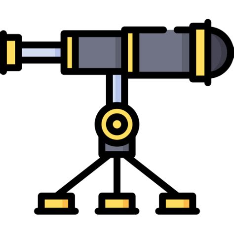 Telescope Special Lineal Color Icon