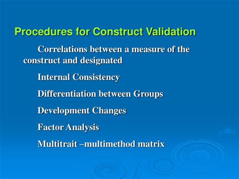 Ppt Chapter Validity Basic Concepts Of Validity Powerpoint