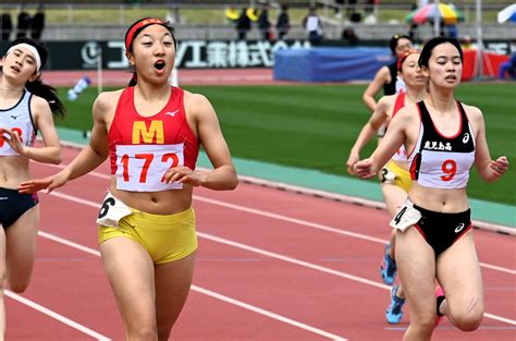 スポーツかごんまニュース24年度第1回鹿児島県陸上記録会第1日