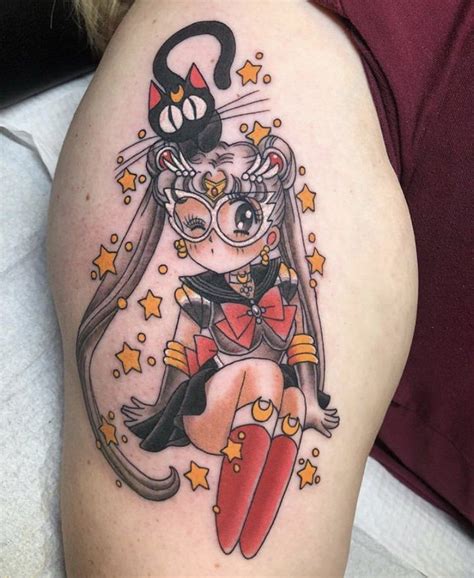 Sailor Moon Moon Tattoo