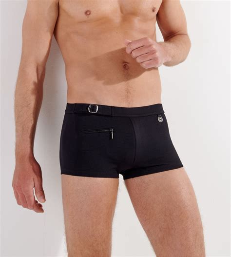 Boxer De Bain Ian Noir Hom Lingerie Sipp