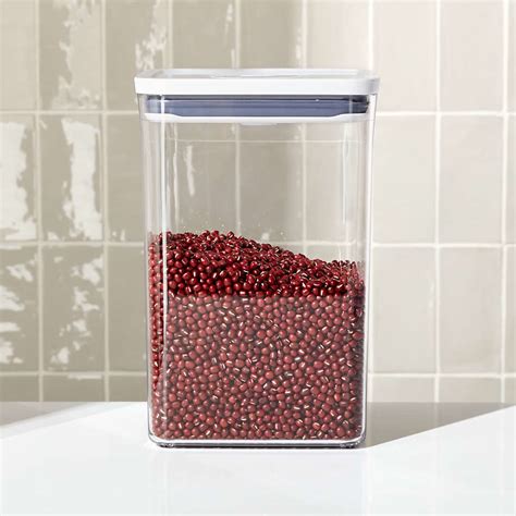 Oxo Pop Qt Square Airtight Food Storage Container Reviews Crate