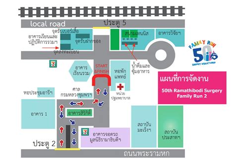 แผนทจอดรถ คณะแพทยศาสตรโรงพยาบาลรามาธบด มหาวทยาลยมหดล ภาควชา