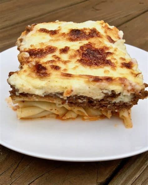 Authentic Pastitsio Greek Lasagna Recipe