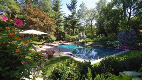 Backyard Retreat With Scenic Garden Swimming Pool HGTV S Ultimate