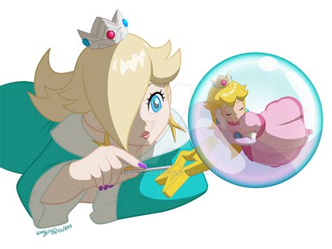 Rosalina And Peach By Simgart On Deviantart