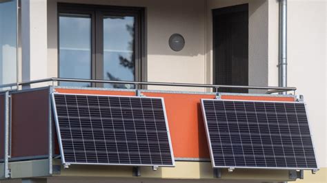 Balkon Solar Mini Kraftwerk F R Jedermann Tagesschau De