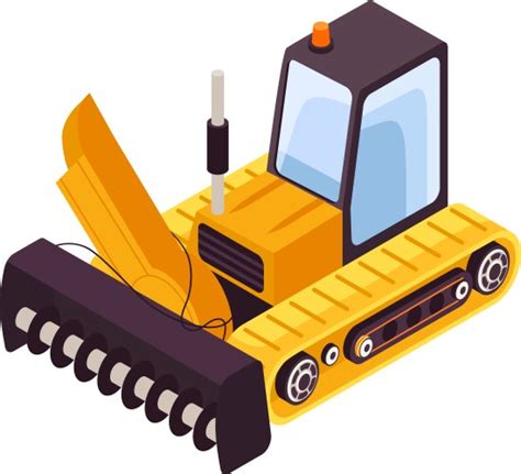 Bulldozer Vector Images Over 16 000