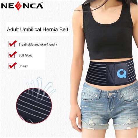 Neenca Umbilical Hernia Belt For Men And Women Abdominal Support