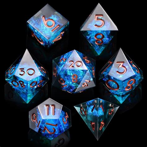 Amazon Silph Plc Dnd Dice Set Pcs Sharp Edge Dice Accessories