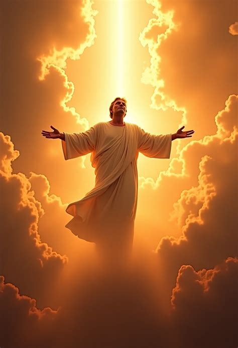 Trump as Jesus in Heaven | Stable Diffusion Online