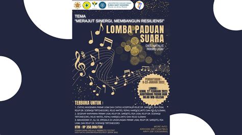 Lomba Paduan Suara Dies Natalis Fkkmk Ugm 2023 Youtube