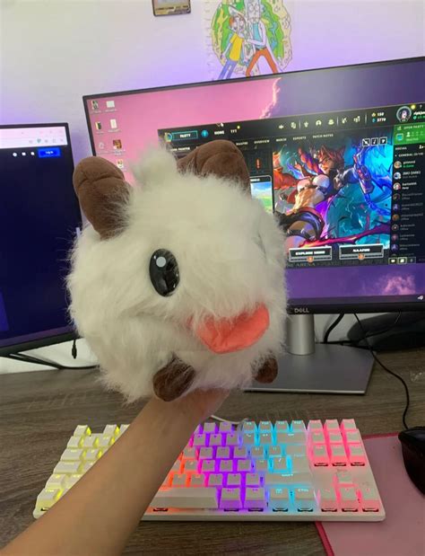 League Of Legends Poro Plush Toy League Of Legends Props Funny Poro