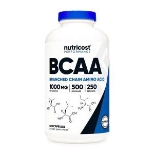 뉴트리코스트 Nutricost BCAA 1000MG 캡슐 500정 에누리 가격비교