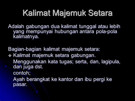 Contoh Kalimat Majemuk Bertingkat Beserta Pola Kalimatnya Contoh Resource