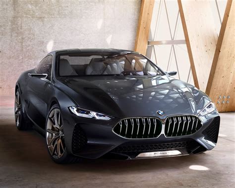 BMW's newly revealed concept 8 series is a modern-day coupe