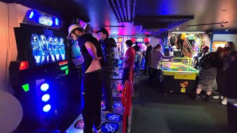 Video Game Arcade Tours Las Vegas Arcade Soho London Uk Youtube