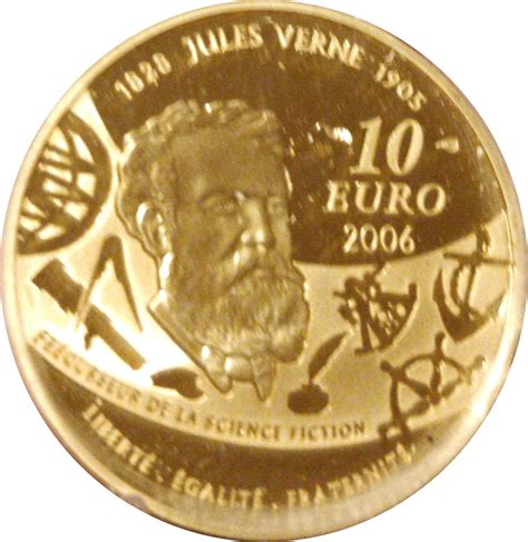 10 Euros Five Weeks In A Balloon Francia Numista