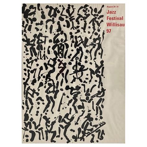 Jazz Festival Willisau By Niklaus Troxler 1997 For Sale At 1stDibs