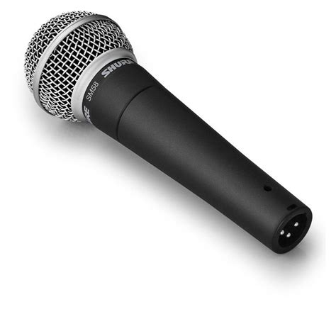 Shure Beta 58a Supercardioid Dynamic Vocal Microphone Silver Artofit