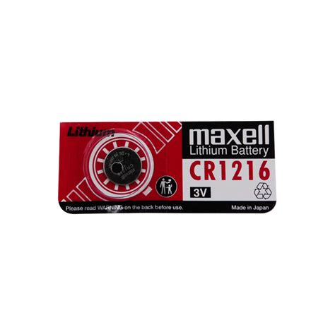 Pile Bouton Cr Standard Maxell Lithium V