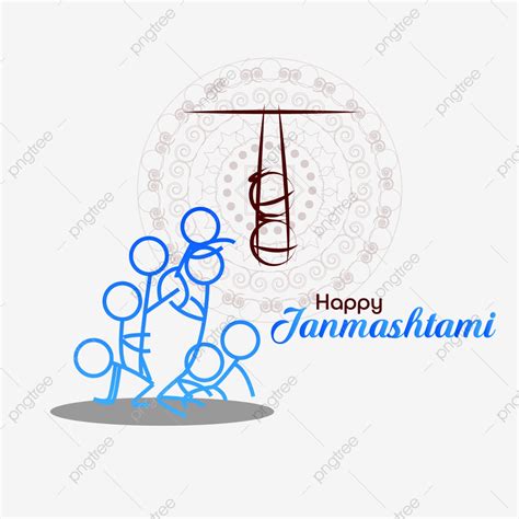 Happy Janmashtami Vector Design Images Happy Janmashtami Sri