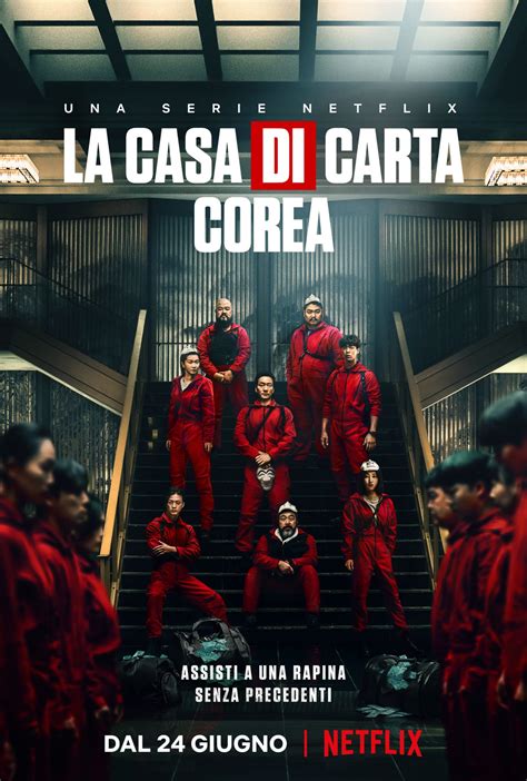 La Casa Di Carta Corea Poster E Foto Ufficiali Della Serie Netflix