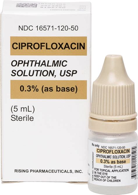 Ciprofloxacin Ophthalmic Solution 3 5 Ml Pasadena Pet Store