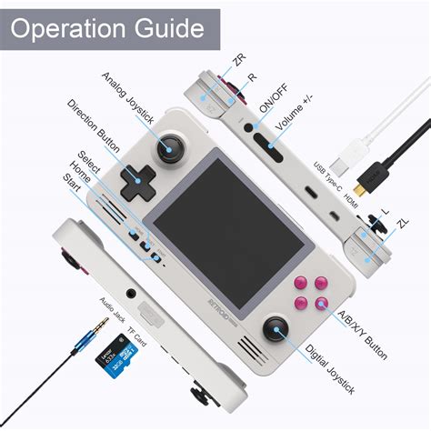 Consola De Juegos Port Til Android Retroid Pocket A B Mj C