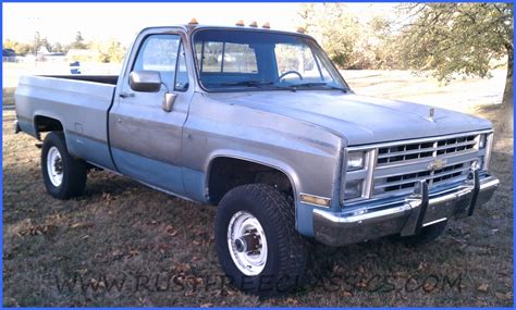 1986 86 Chevrolet Chevy K30 1 One Ton 4x4 Four Wheel Drive Regular Cab