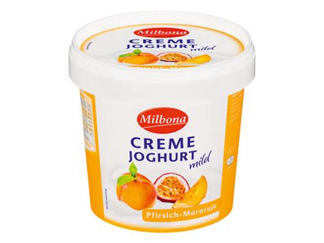 MILBONA Creme Joghurt Lidl Österreich Archiv Werbeangebote