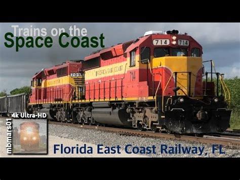 E K Trains On The Space Coast Florida East Coast Railway Fl