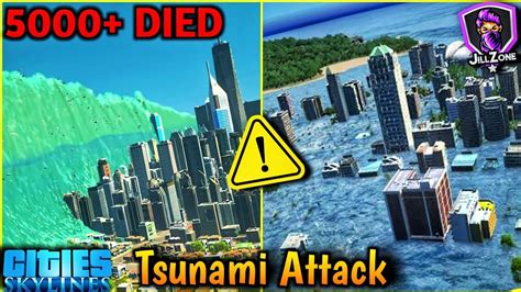 Tsunami In Cities Skylines Tamil Gameplay JILL ZONE 2 0 YouTube