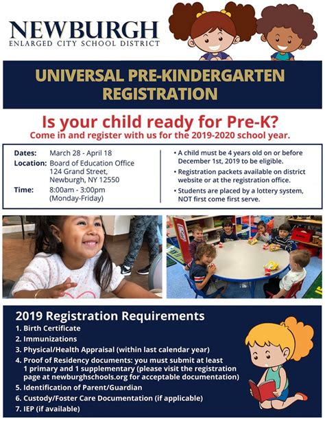 Registration Dates For Pre K And Kindergarten News Necsd