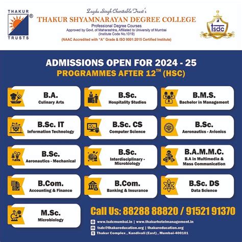 Thakur Best College Of Commerce And Science