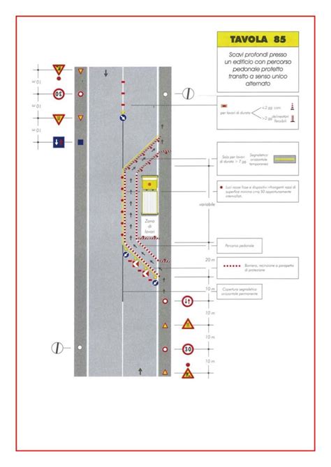 Codice Della Strada Segnaletica Cantieri Stradali Nel Codice Della Strada