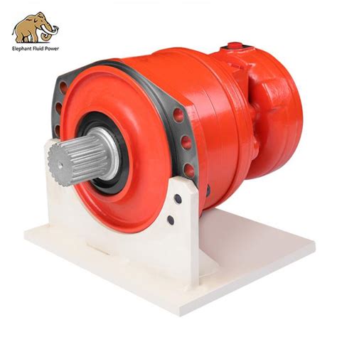 Radial Hydraulic Piston Motor Poclain Ms Mse Cast Ductile Iron