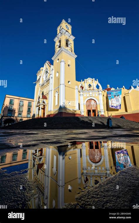 La Catedral de Xalapa en la Plaza Lerdo en el centro histórico de