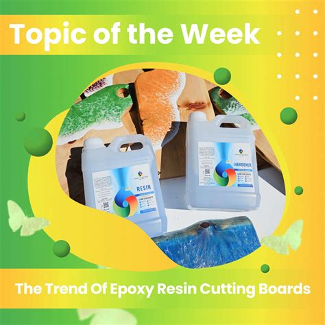 The Trend Of Epoxy Resin Cutting Boards