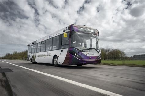 Full Size Autonomous Bus Testing Commences In Scotland