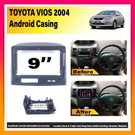 Toyota Vios Ncp Android Player Casing Free Pin Socket