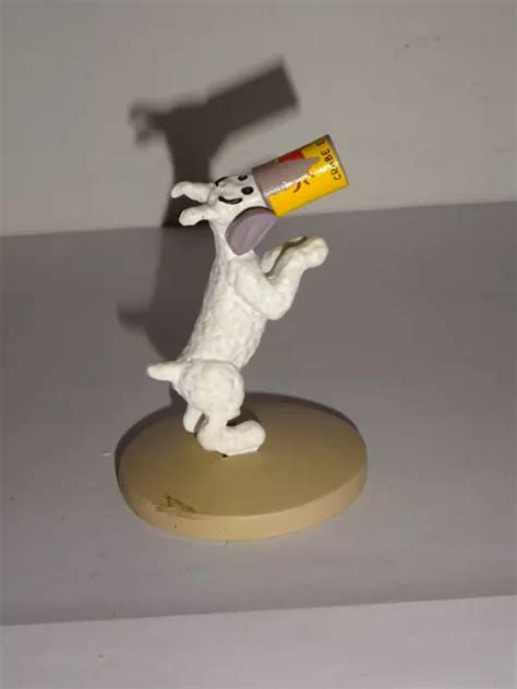 FIGURINE TINTIN COLLECTION officielle n19 Milou coincé dans la boite