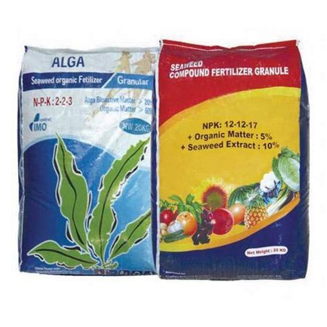 Ground And Soil Fertilizer Series Rich Harvest Seaweed Compound