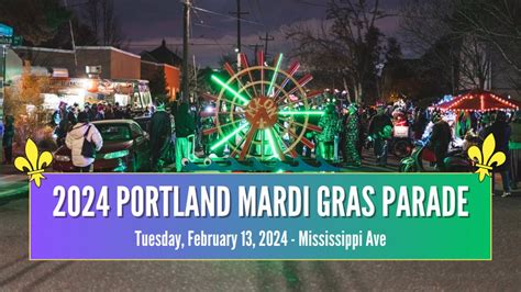 2024 Portland Mardi Gras Parade, North Mississippi Avenue, Portland, 13 ...