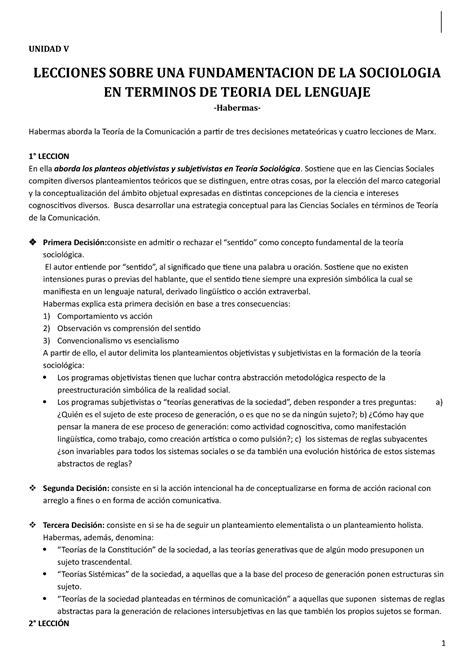 T Espero Les Sirva UNIDAD V LECCIONES SOBRE UNA FUNDAMENTACION DE