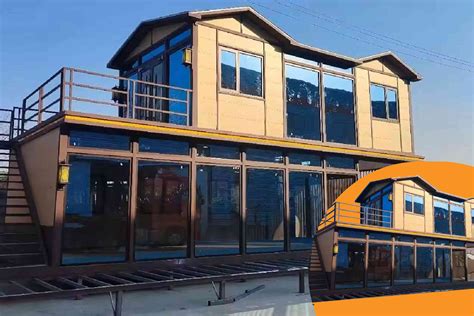 This 2 Story Prefab Home Has 2 Bedrooms A Panoramic Sunroom And A