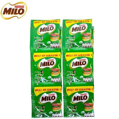 Jual Milo Sachet Gr Susu Milo Cokelat Shopee Indonesia