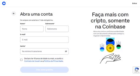 Coinbase Login Como Abrir Sua Conta Li O