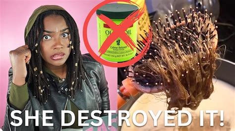 She Boiled Her Wig In Relaxer😳 Hairstylist Reacts To Extreme Hair Fails Youtube