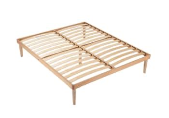 Testata Da Letto Cm Bianco Sporco E Rattan Incannucciato Debbie